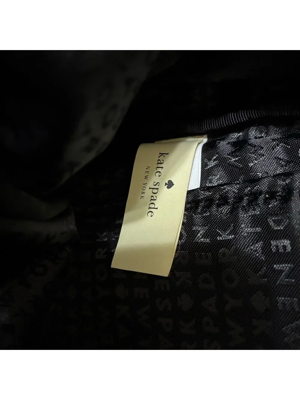 Kate Spade New York Hilo Nylon Backpack Blake Avenue Black Lightweight
